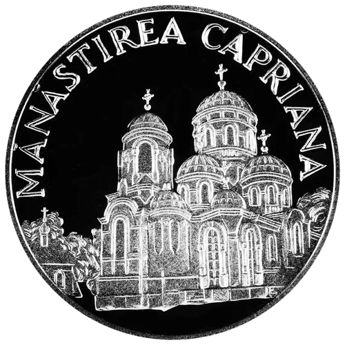 Mănăstirea Căpriana, 2000, revers