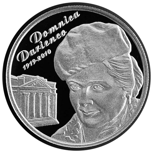 Domnica Darienco – 100 de ani de la naștere, 2019, revers