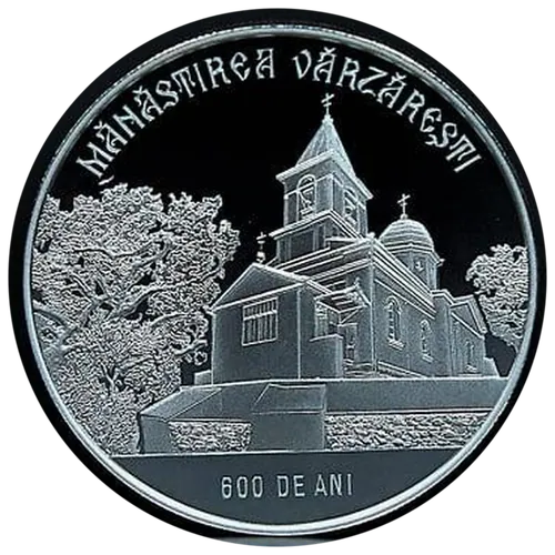 600 de ani de la întemeierea Mănăstirii Vărzărești, 2020, revers