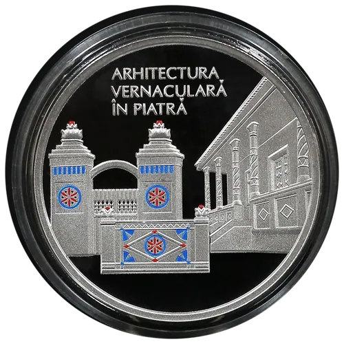 Arhitectura populară în piatră, 2022, revers