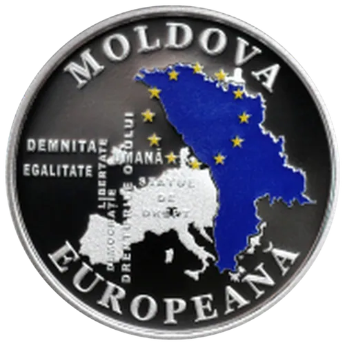 Moldova Europeană, 2024, revers