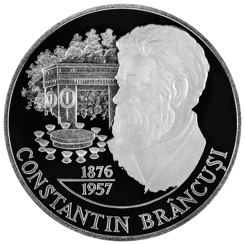 Constantin Brâncuși – 125 de ani de la naștere, 2001, revers