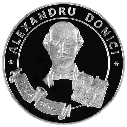 200 de ani de la nașterea scriitorului Alexandru Donici, 2006, revers
