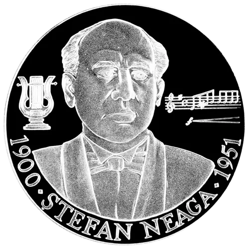 Ștefan Neaga – 100 de ani de la naștere, 2000, revers