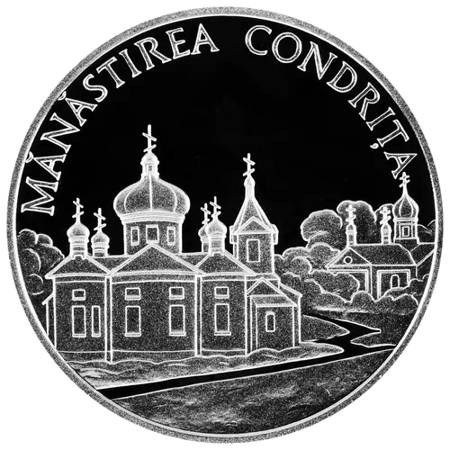 Mănăstirea Condrița, 2000, revers