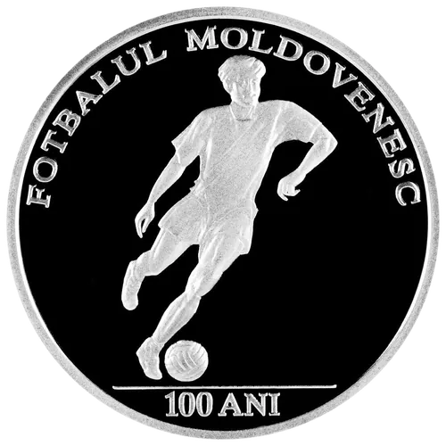 100-летие молдавского футбола, 2010, реверс