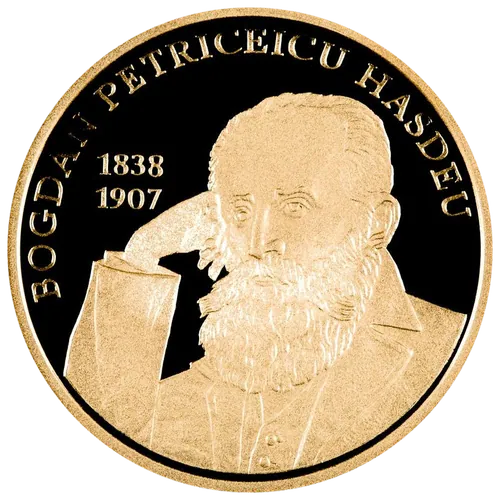 Богдан Петричейку Хашдеу (золото), 2011, реверс
