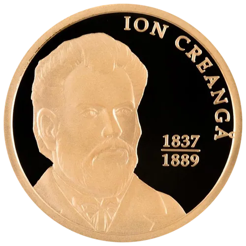 Ion Creangă (aur), 2012, revers